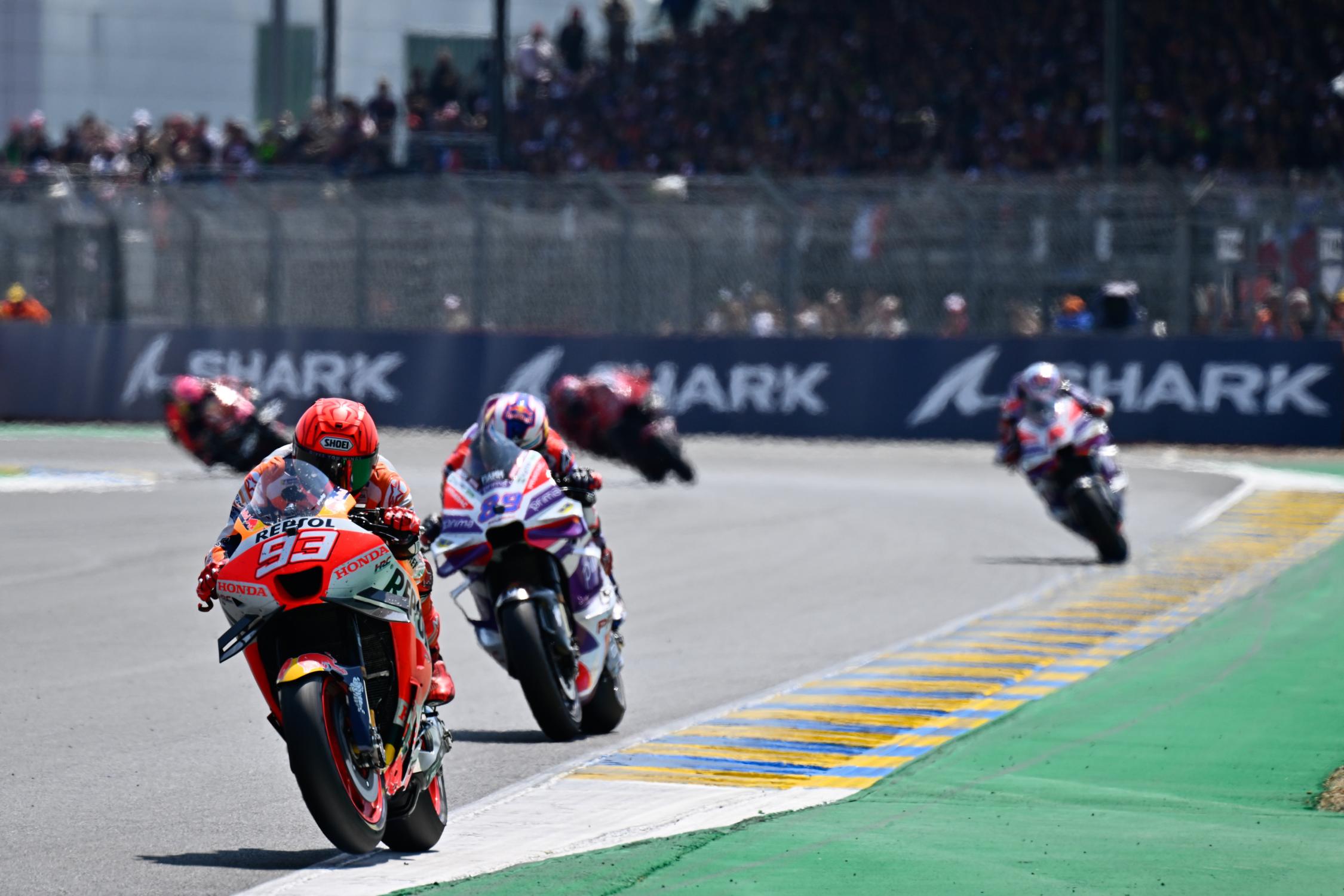 Marc Marquez: I prefer to fall fighting for the podium